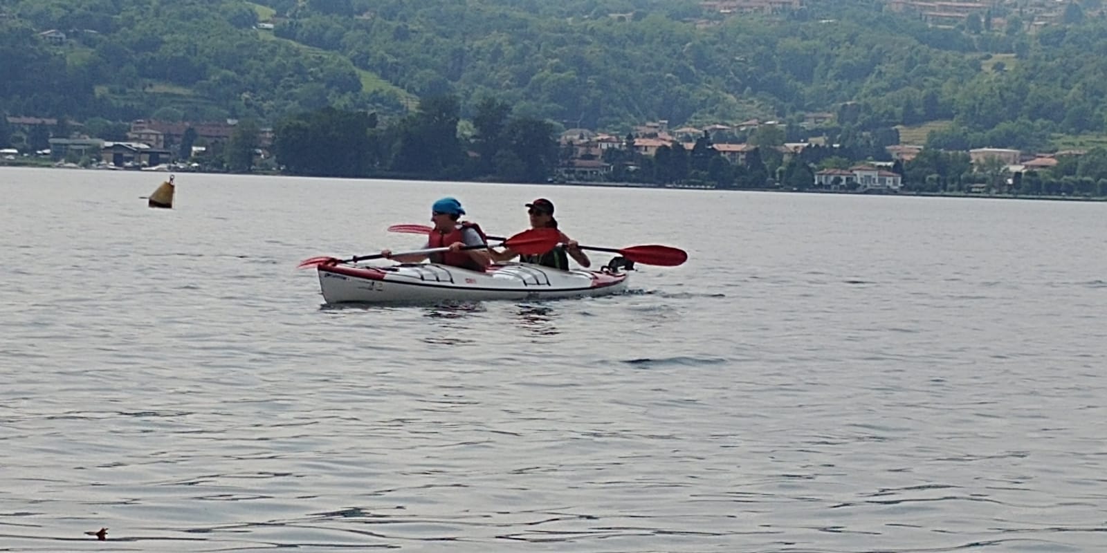 In Kayak a Vercurago